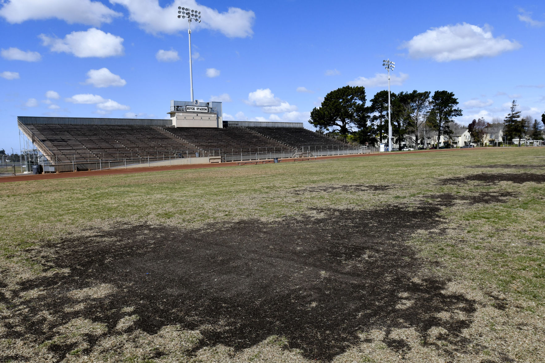 Current field at Huyck Stadium